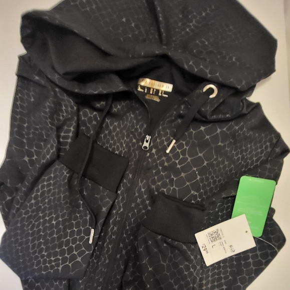 Active Wear Jackets Cropped Trench Jacket - Picture 2 of 3